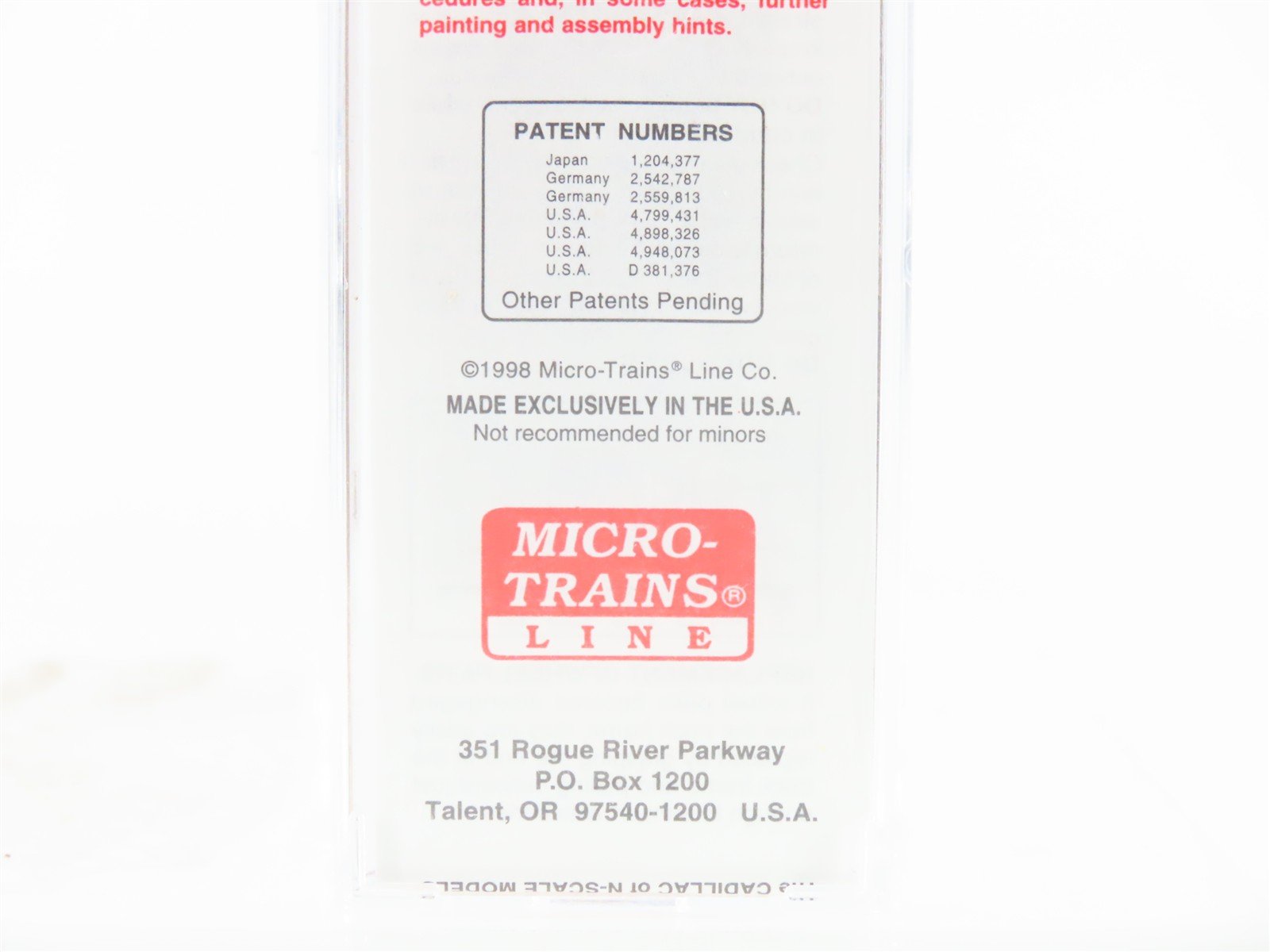 N Scale Micro-Trains MTL 20047 NYC New York Central System 40' Box Car #159000