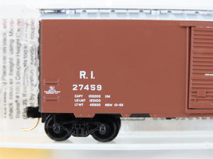 N Scale Micro-Trains MTL 20058 RI Rock Island 40' Single Door Box Car #27459
