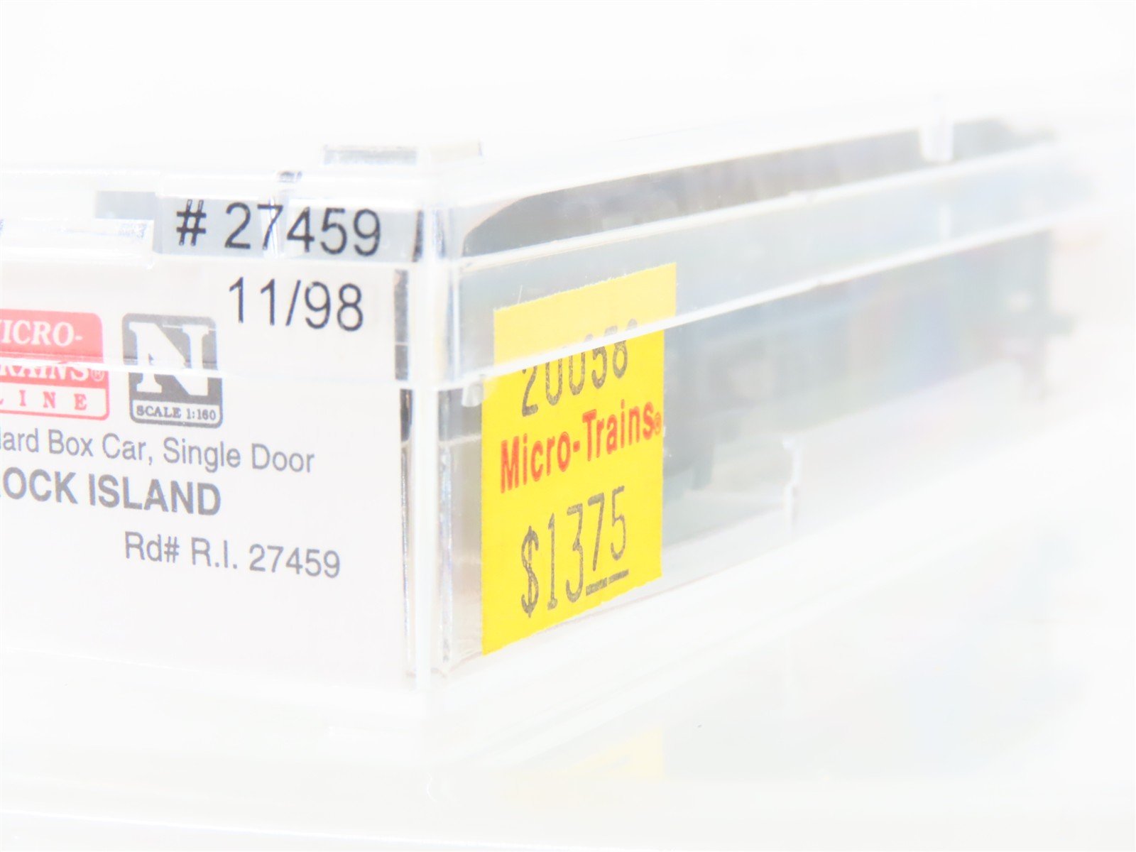 N Scale Micro-Trains MTL 20058 RI Rock Island 40' Single Door Box Car #27459