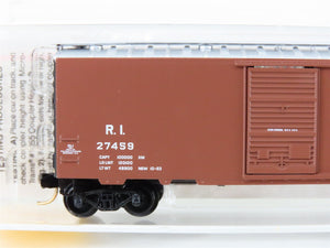 N Scale Micro-Trains MTL 20058 RI Rock Island 40' Single Door Box Car #27459