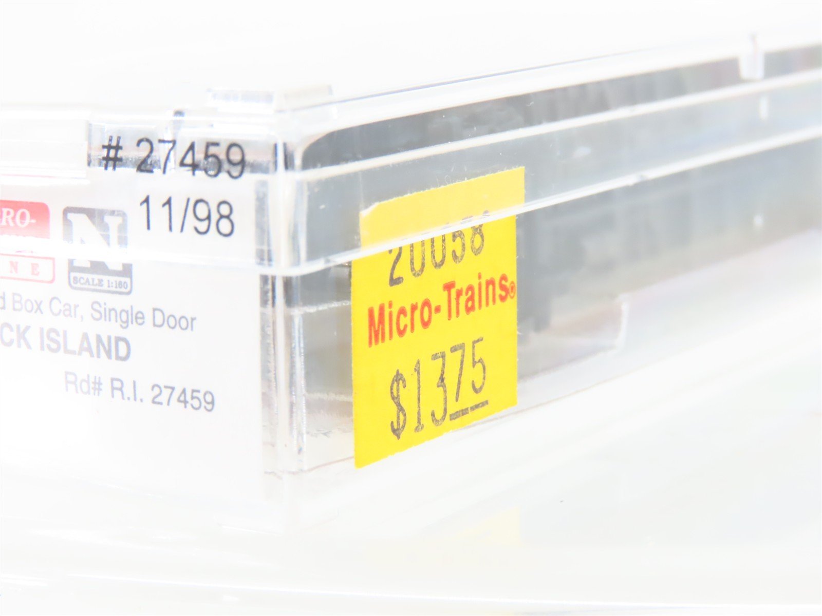 N Scale Micro-Trains MTL 20058 RI Rock Island 40' Single Door Box Car #27459
