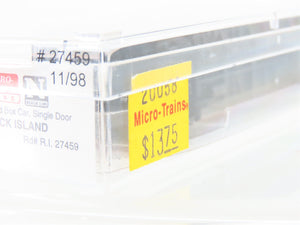 N Scale Micro-Trains MTL 20058 RI Rock Island 40' Single Door Box Car #27459
