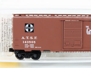 N Scale Micro-Trains MTL 20060 ATSF Santa Fe Grand Canyon 40' Box Car #143585