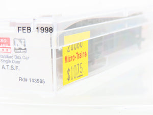 N Scale Micro-Trains MTL 20060 ATSF Santa Fe Grand Canyon 40' Box Car #143585