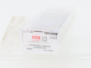 N Scale Micro-Trains MTL 20060 ATSF Santa Fe Grand Canyon 40' Box Car #143582
