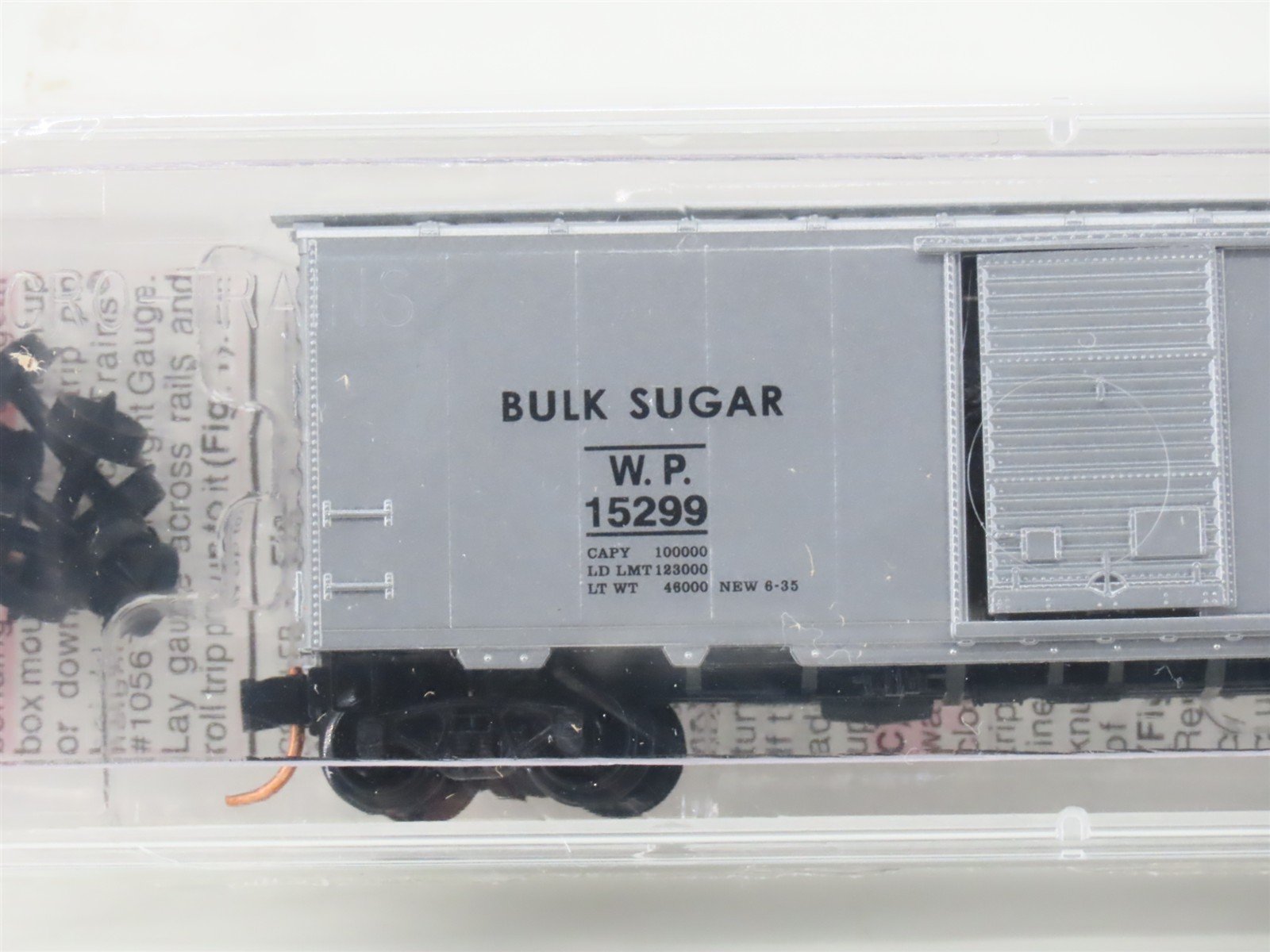N Micro-Trains MTL 20076 WP Feather River Route Bulk Sugar 40' Box Car #15299