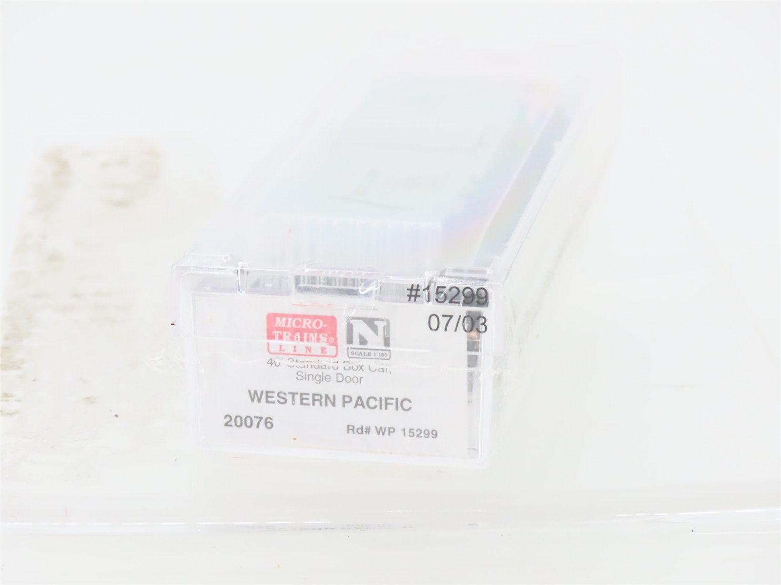 N Micro-Trains MTL 20076 WP Feather River Route Bulk Sugar 40' Box Car #15299