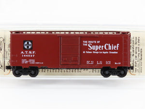 N Kadee Micro-Trains MTL 20020 ATSF Santa Fe Super Chief 40' Box Car #144537