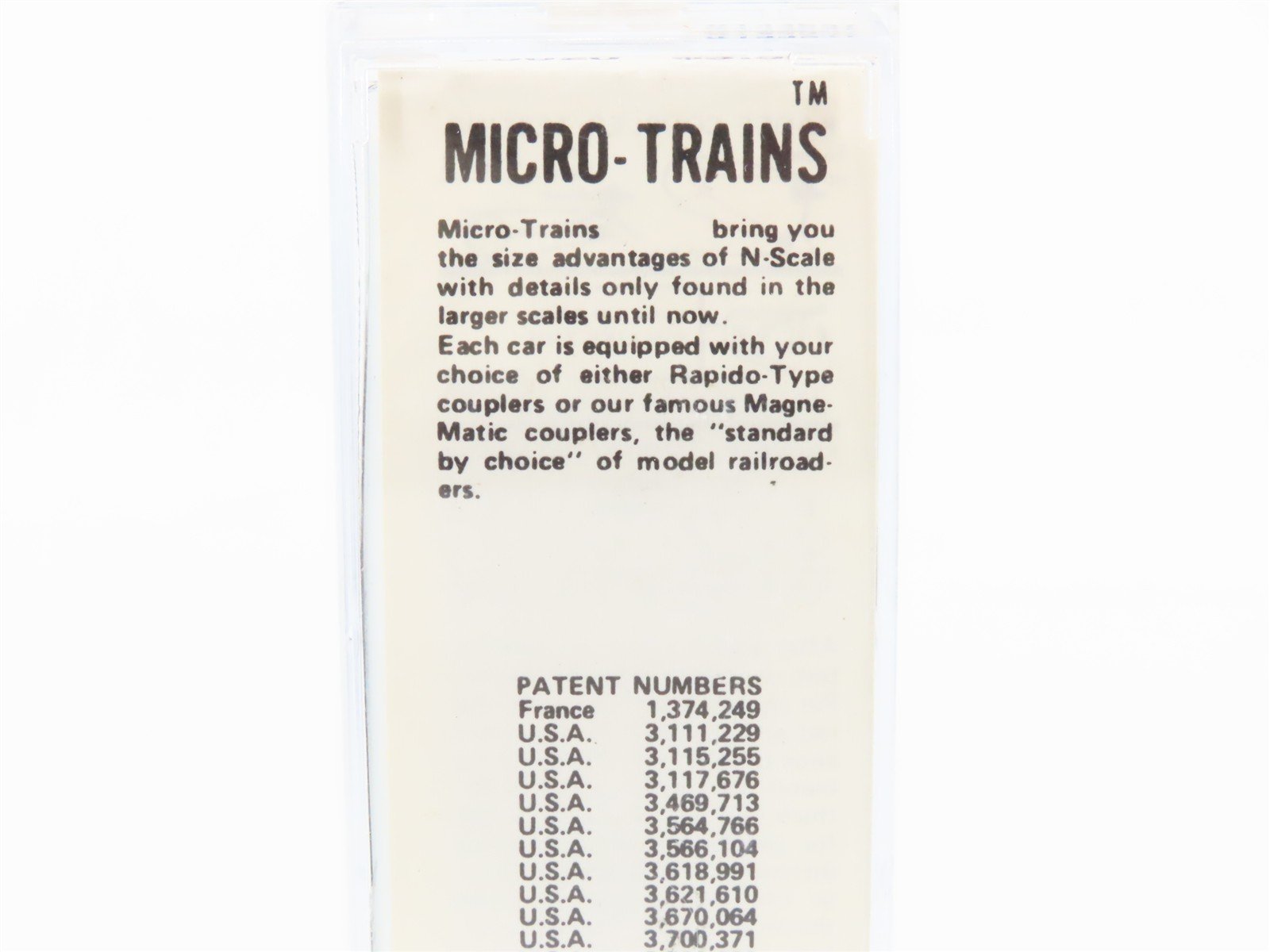 N Kadee Micro-Trains MTL 20020 ATSF Santa Fe Super Chief 40' Box Car #144537