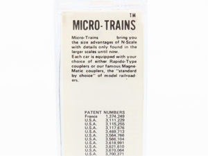 N Kadee Micro-Trains MTL 20020 ATSF Santa Fe Super Chief 40' Box Car #144537