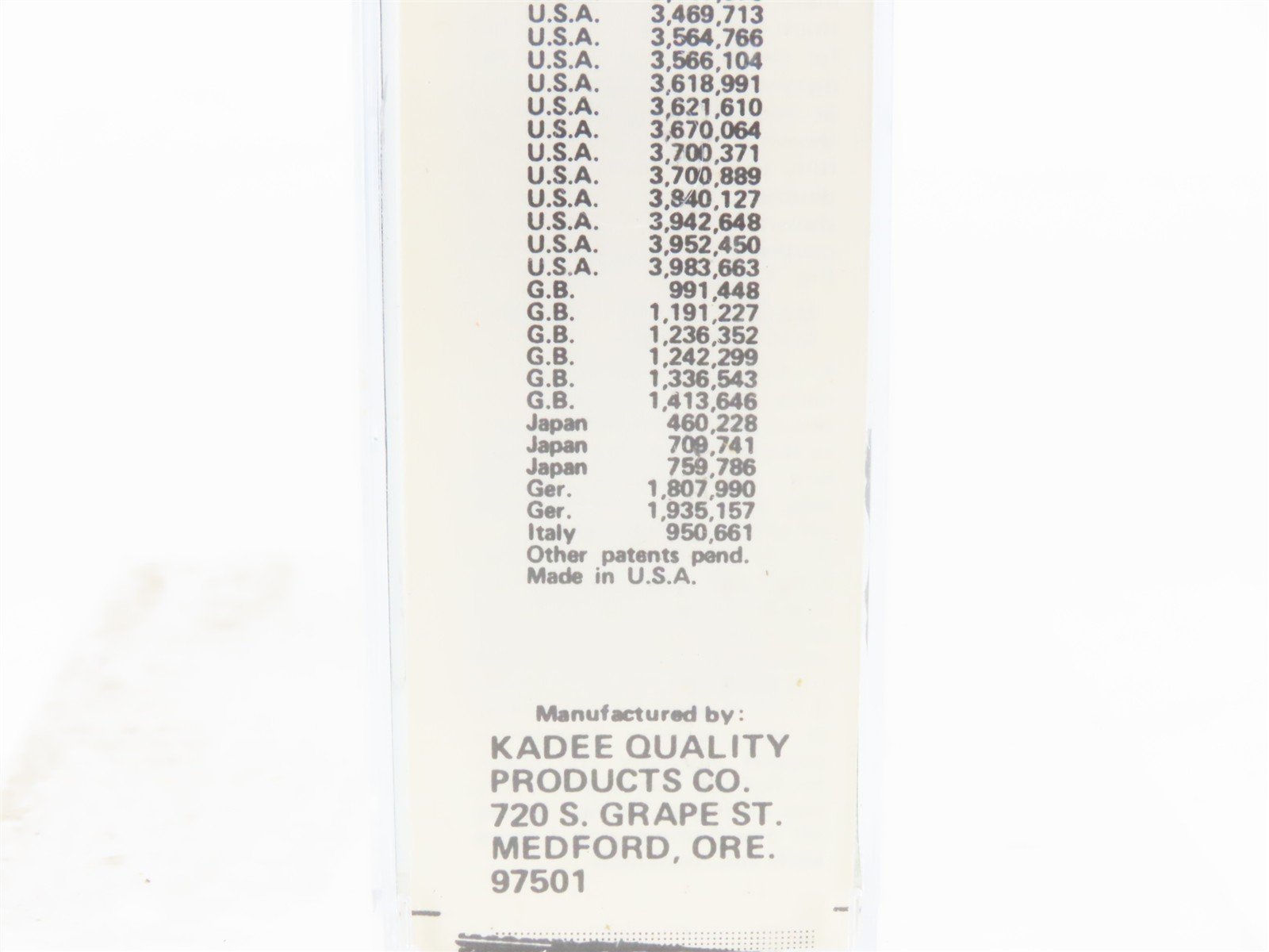 N Kadee Micro-Trains MTL 20020 ATSF Santa Fe Super Chief 40' Box Car #144537