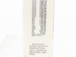 N Scale Kadee Micro-Trains MTL 20030 ATSF Santa Fe Chief 40' Box Car #144699