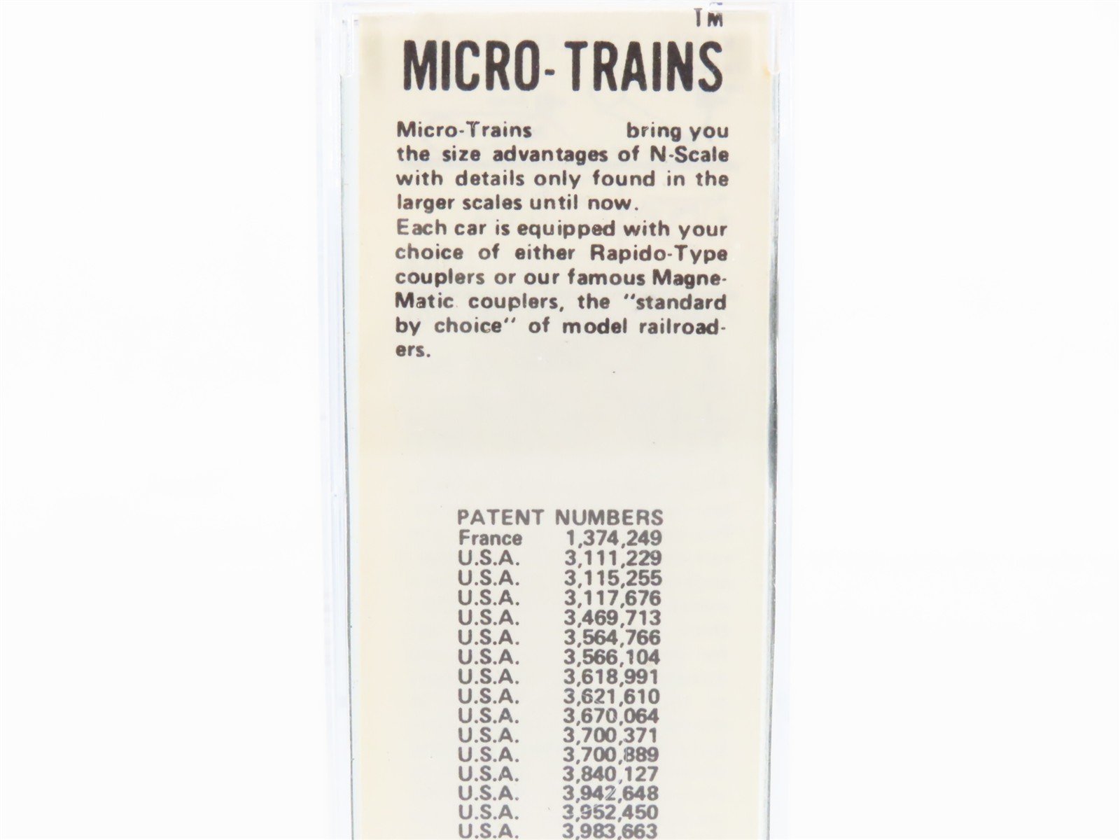N Scale Kadee Micro-Trains MTL 20040 ATSF Santa Fe El Capitan 40' Boxcar #144582