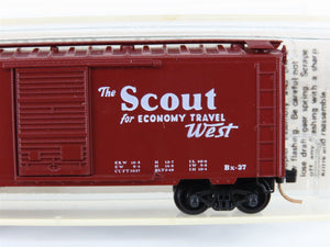 N Scale Kadee Micro-Trains MTL 20050 ATSF Santa Fe Scout 40' Box Car #144430