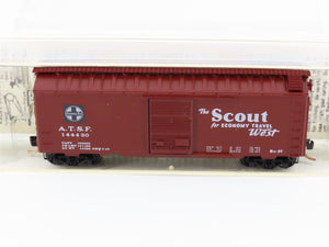 N Scale Kadee Micro-Trains MTL 20050 ATSF Santa Fe Scout 40' Box Car #144430