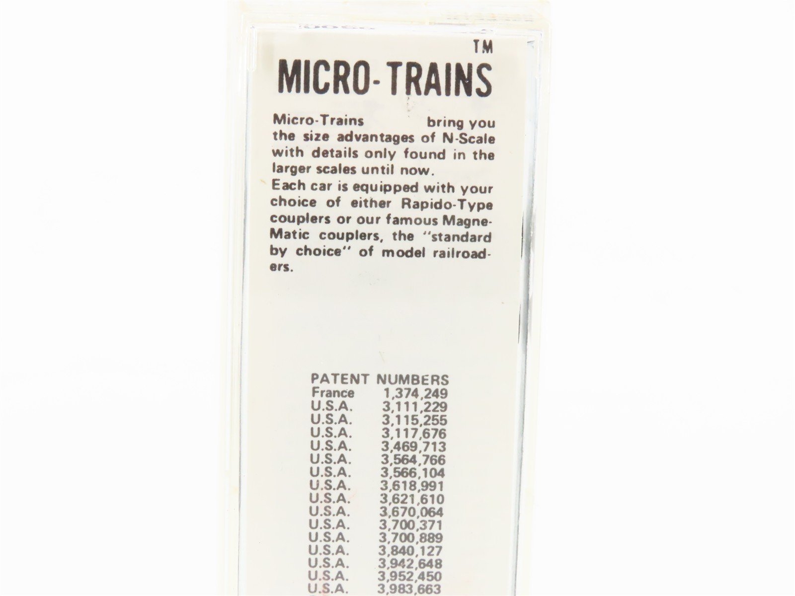 N Scale Kadee Micro-Trains MTL 20050 ATSF Santa Fe Scout 40' Box Car #144430