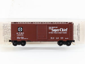 N Kadee Micro-Trains MTL 20020 ATSF Santa Fe Super Chief 40' Box Car #144572