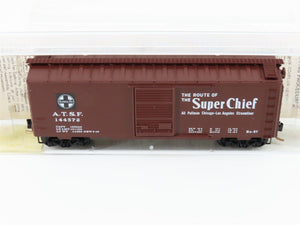 N Kadee Micro-Trains MTL 20020 ATSF Santa Fe Super Chief 40' Box Car #144572