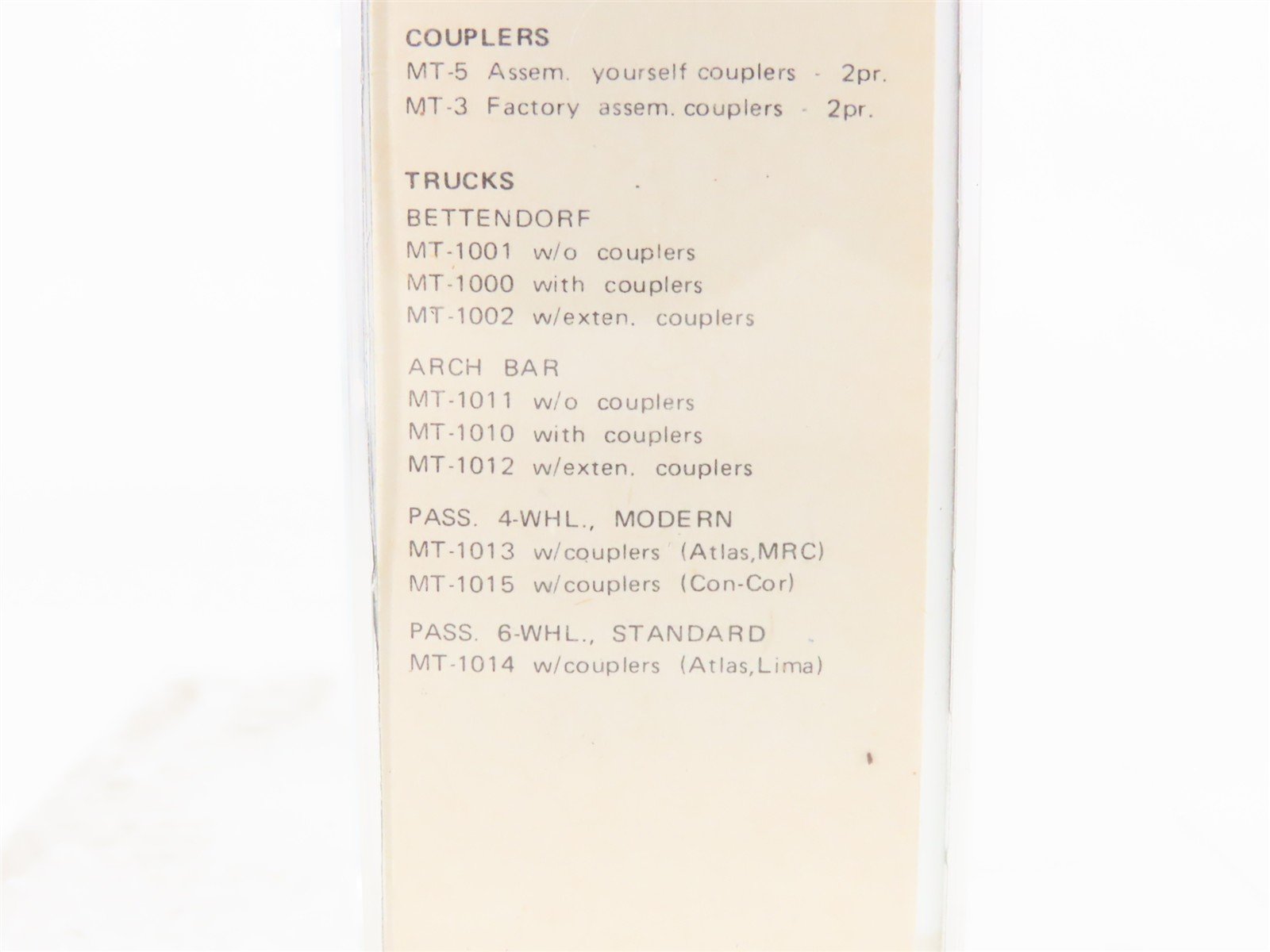 N Kadee Micro-Trains MTL 20000 Unlettered 40' Single Door Box Car - Blue Label