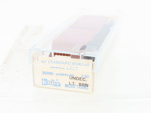N Kadee Micro-Trains MTL 20000 Unlettered 40' Single Door Box Car - Blue Label