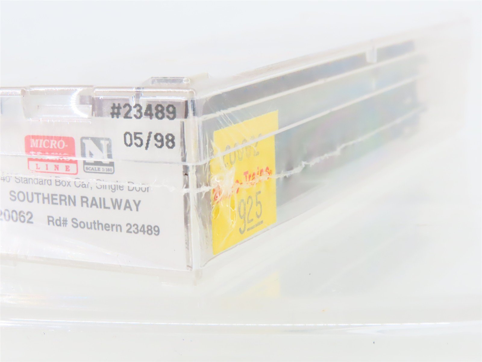 N Micro-Trains MTL 20062 SR Southern Railway 40' Single Door Box Car #23489