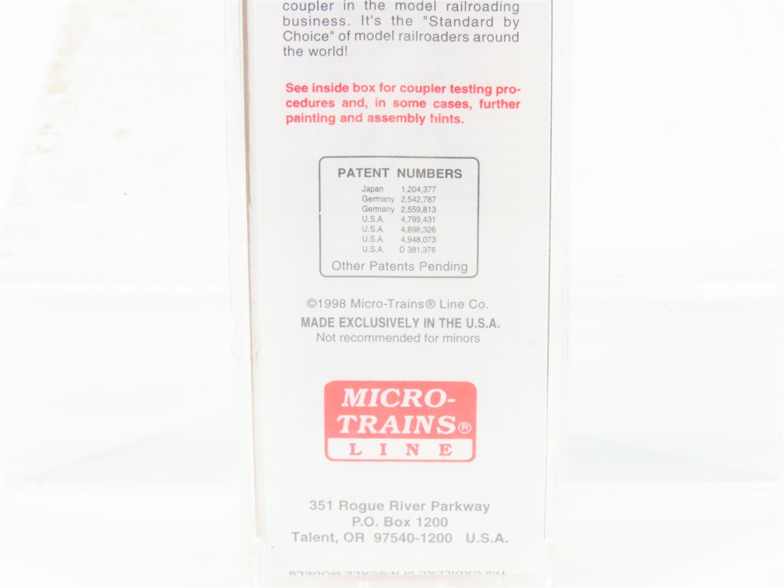 N Micro-Trains MTL 20062 SR Southern Railway 40' Single Door Box Car #23489