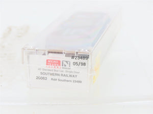 N Micro-Trains MTL 20062 SR Southern Railway 40' Single Door Box Car #23489