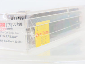 N Micro-Trains MTL 20062 SR Southern Railway 40' Single Door Box Car #23489