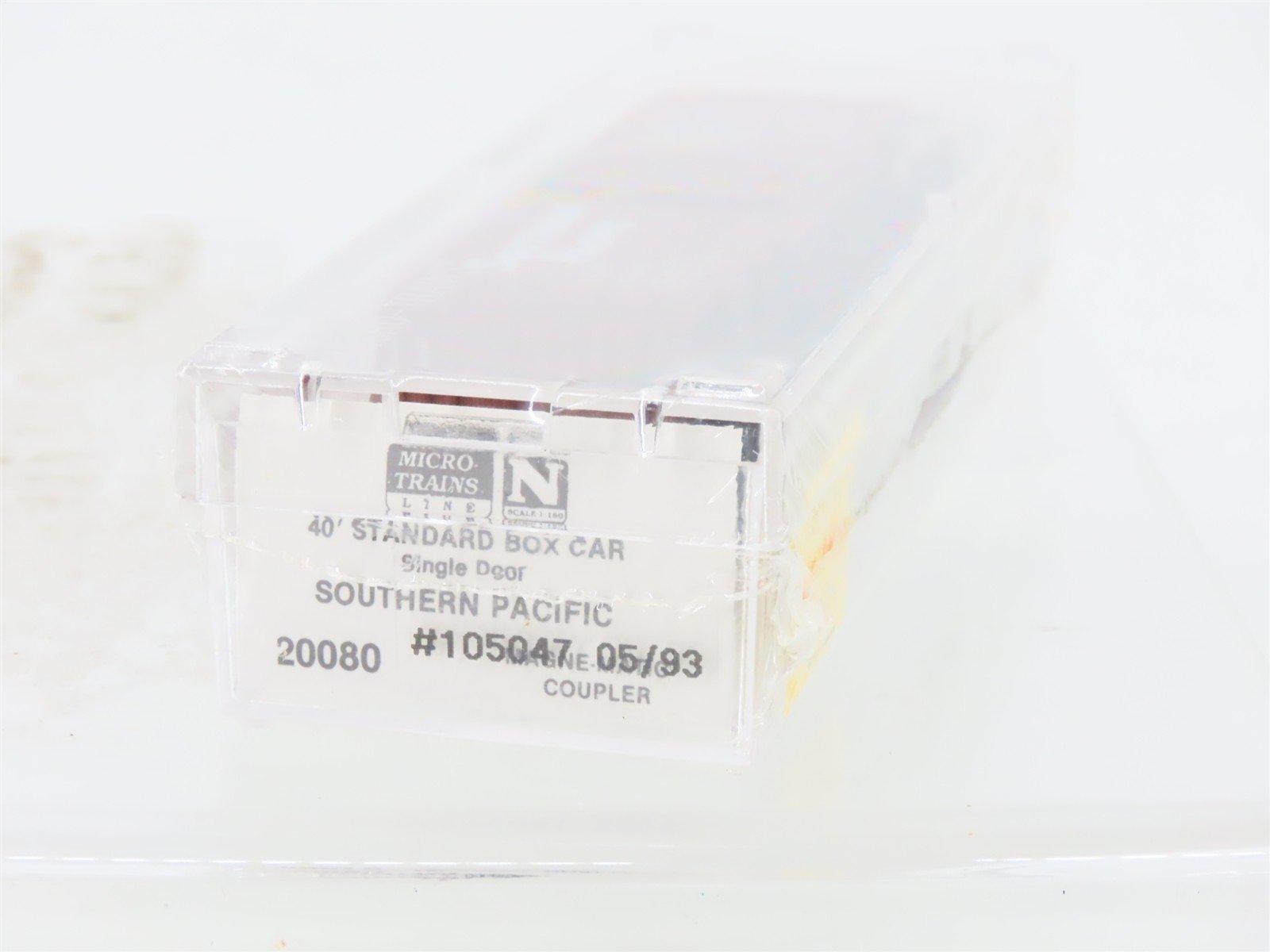 N Scale Micro-Trains MTL 20080 SP Southern Pacific 40' Box Car #105047
