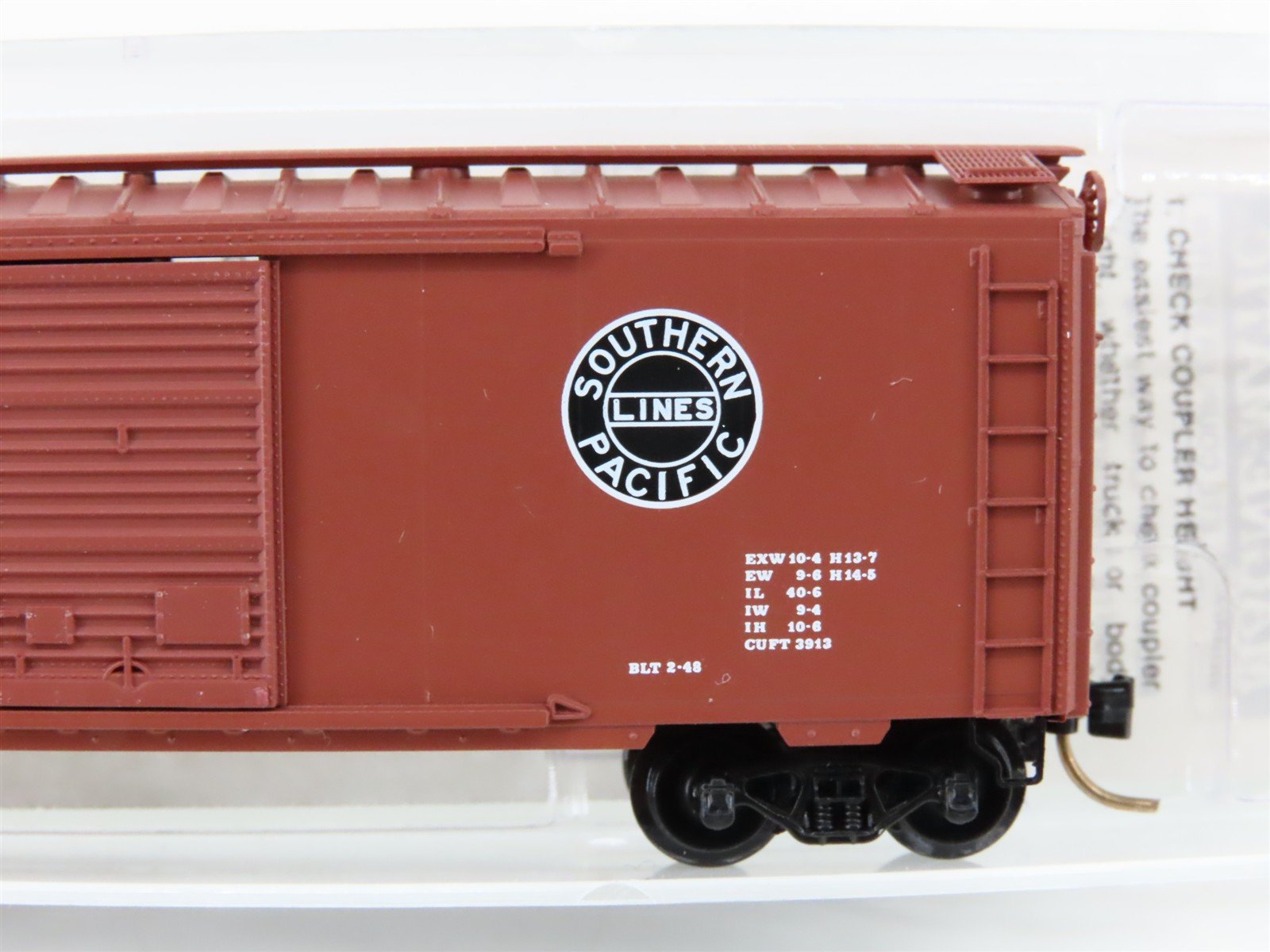N Micro-Trains MTL 20080 SP Southern Pacific 40' Single Door Box Car #105047