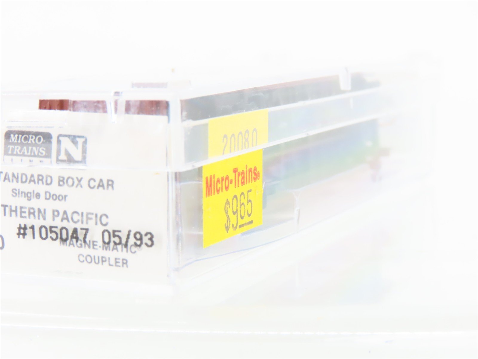 N Micro-Trains MTL 20080 SP Southern Pacific 40' Single Door Box Car #105047