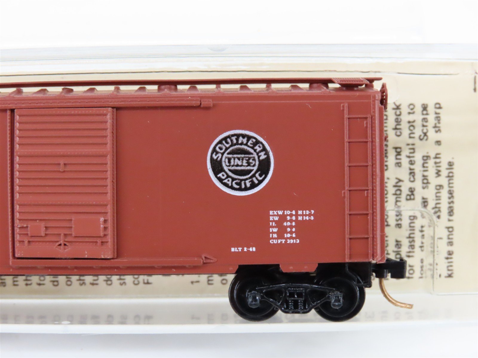 N Scale Kadee Micro-Trains MTL 20080 SP Southern Pacific 40' Box Car #105049