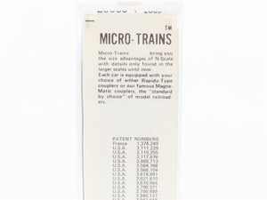 N Scale Kadee Micro-Trains MTL 20080 SP Southern Pacific 40' Box Car #105049