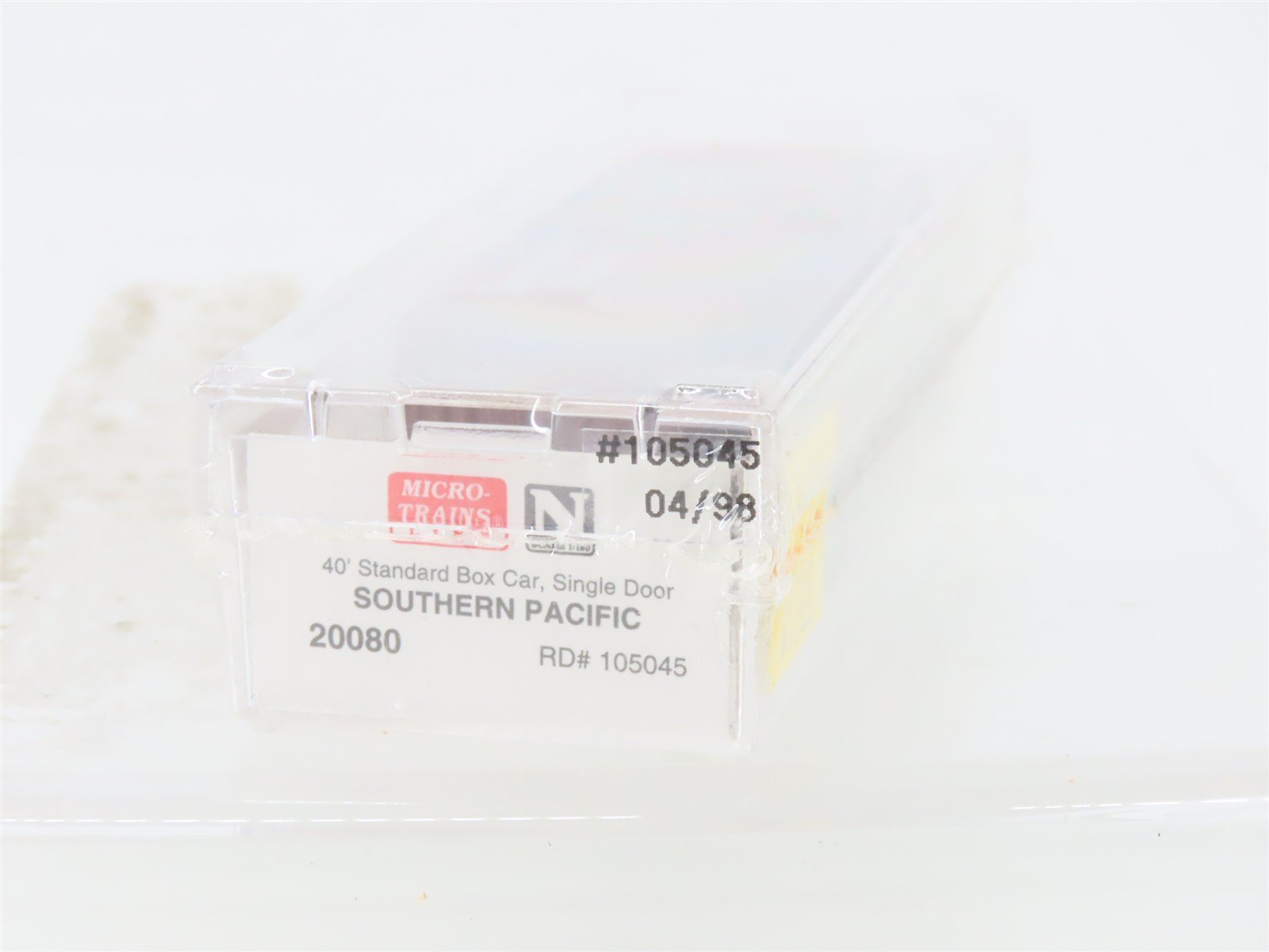 N Micro-Trains MTL 20080 SP Southern Pacific 40' Single Door Box Car #105045