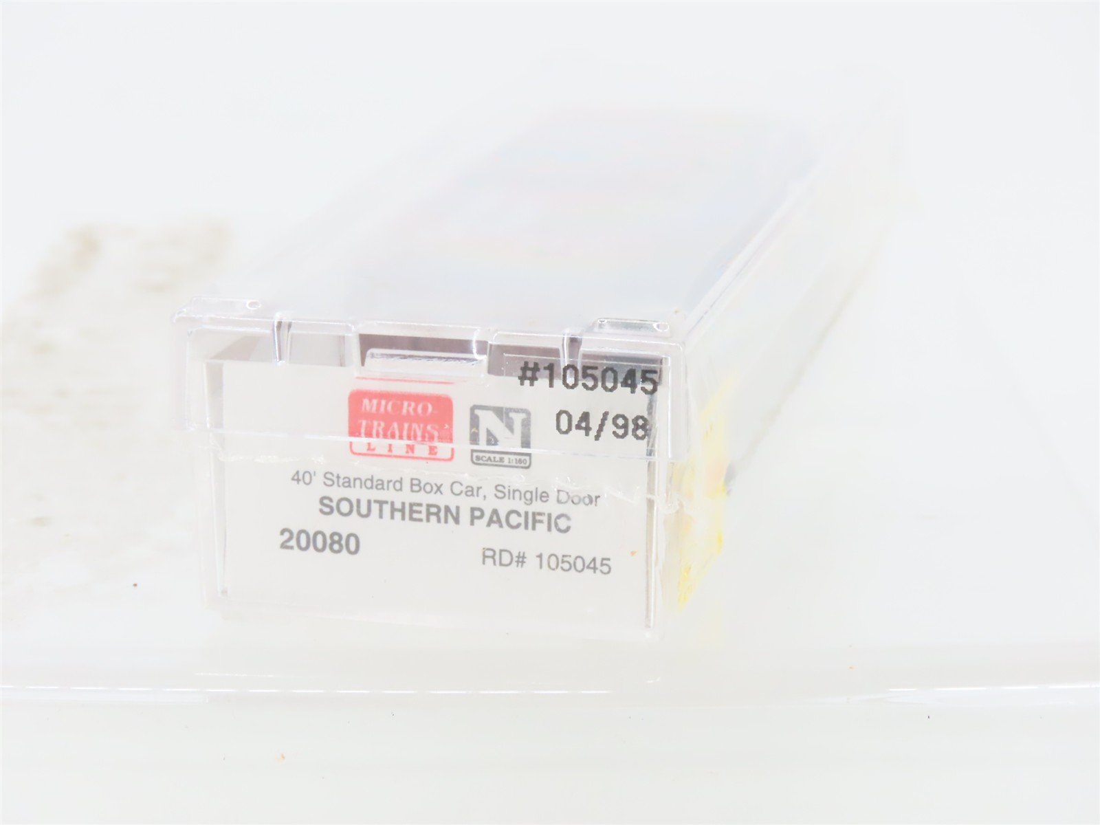 N Micro-Trains MTL 20080 SP Southern Pacific 40' Single Door Box Car #105045
