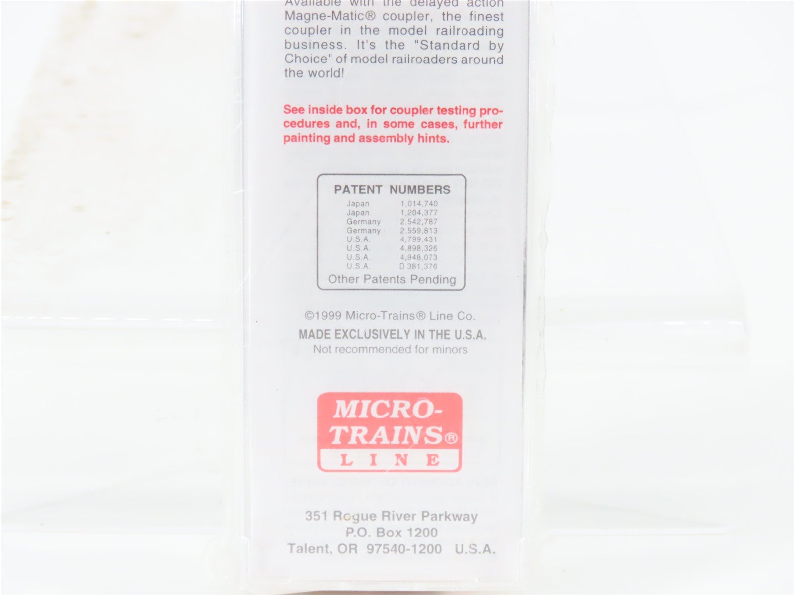 N Scale Micro-Trains MTL 20110 D&RGW Rio Grande 