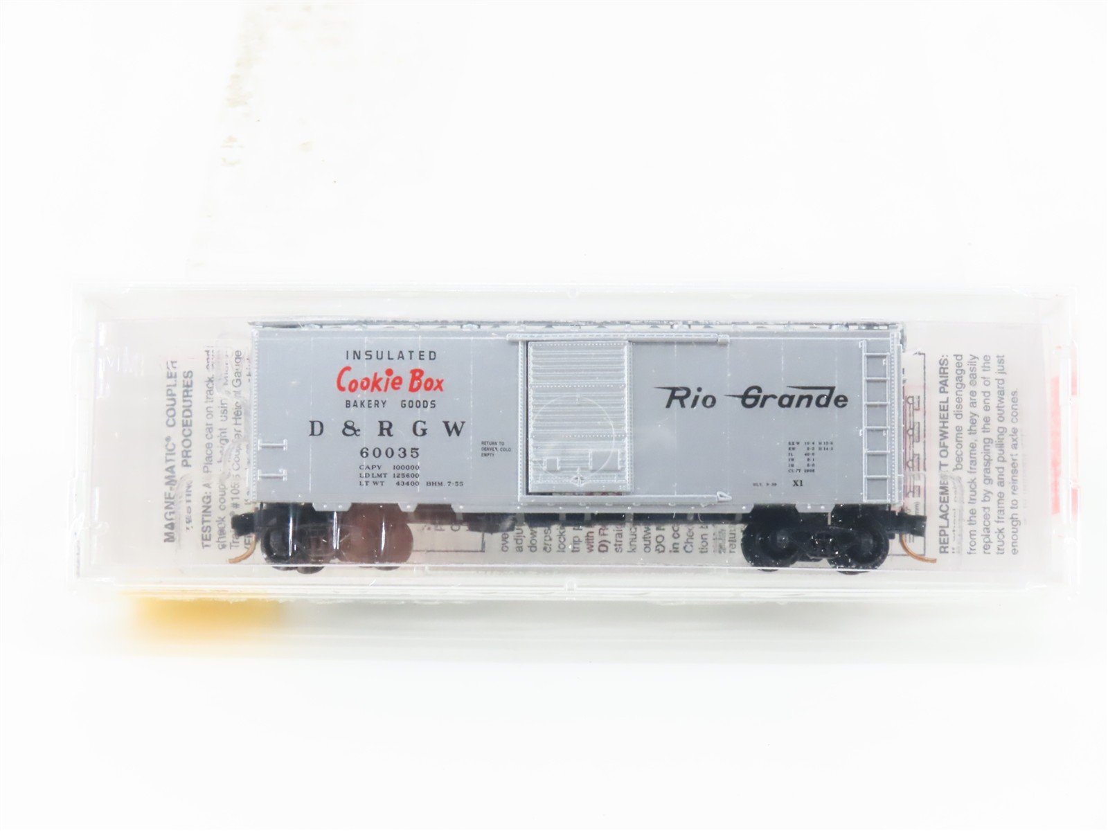 N Scale Micro-Trains MTL 20110 D&RGW Rio Grande 