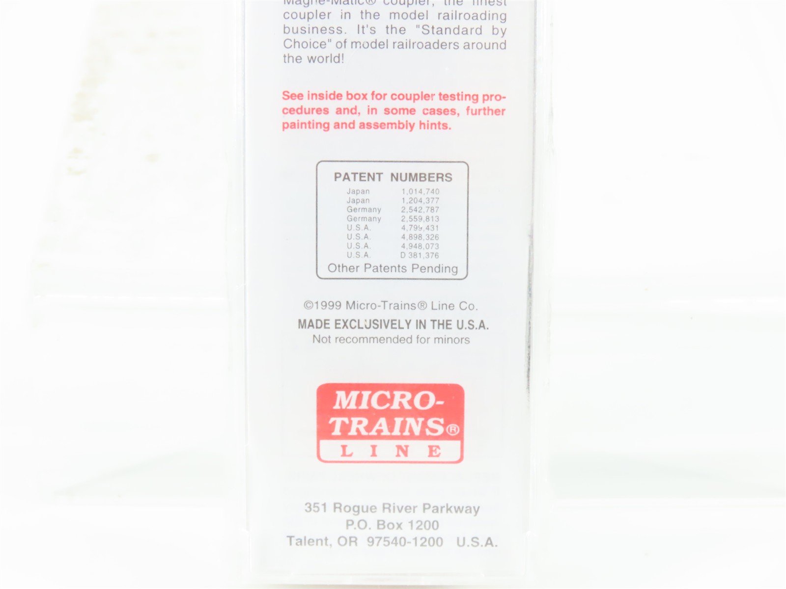 N Scale Micro-Trains MTL 20110 D&RGW Rio Grande 