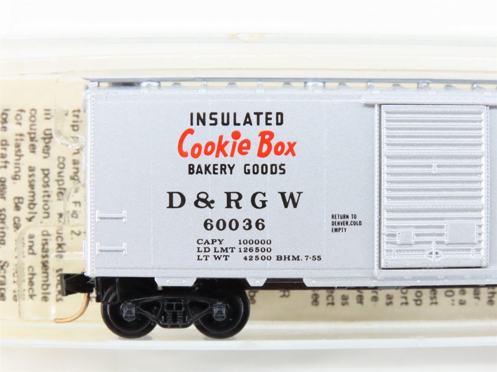 N Kadee Micro-Trains MTL 20110 D&RGW Rio Grande 