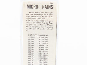 N Kadee Micro-Trains MTL 20110 D&RGW Rio Grande 