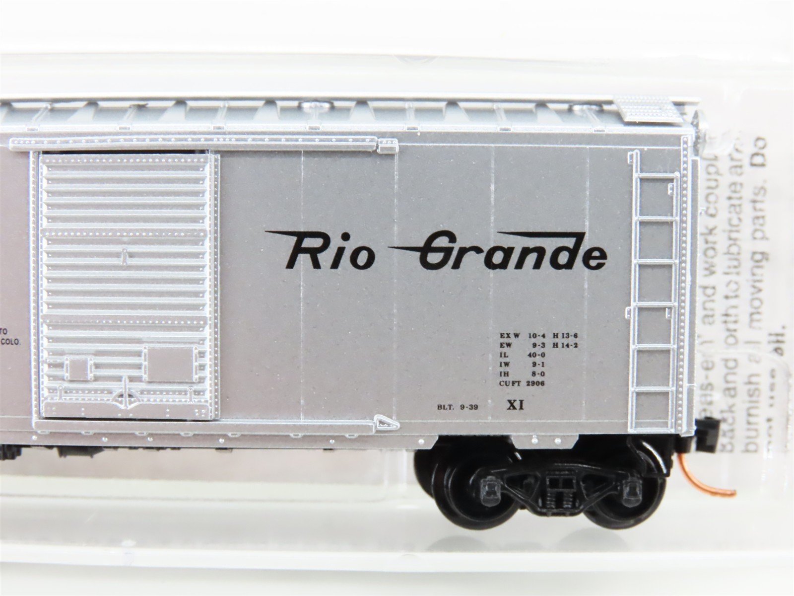 N Scale Micro-Trains MTL 20110 D&RGW Rio Grande 
