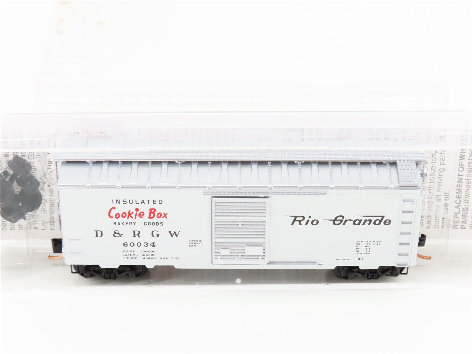 N Scale Micro-Trains MTL 20110 D&RGW Rio Grande 