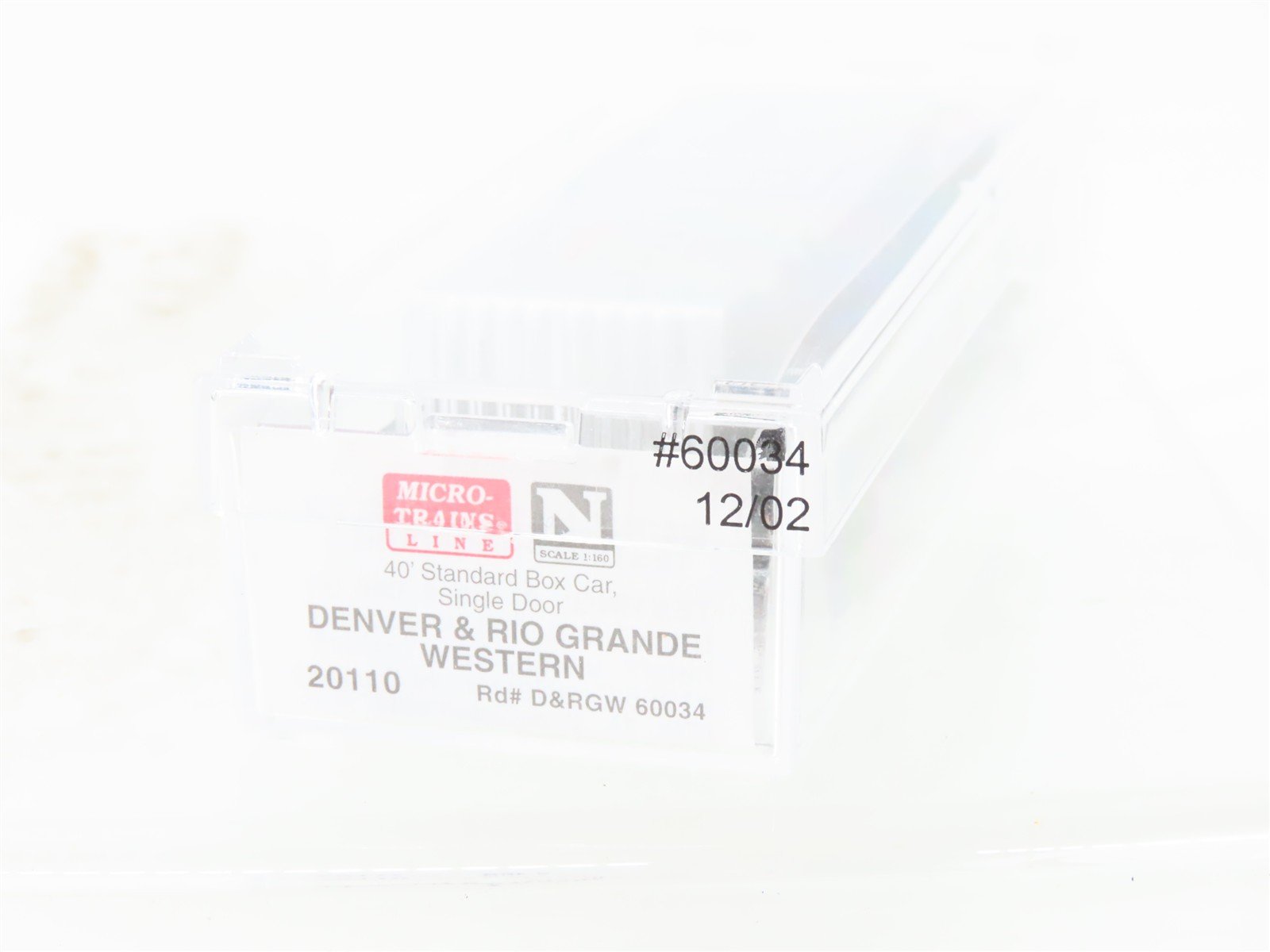 N Scale Micro-Trains MTL 20110 D&RGW Rio Grande 