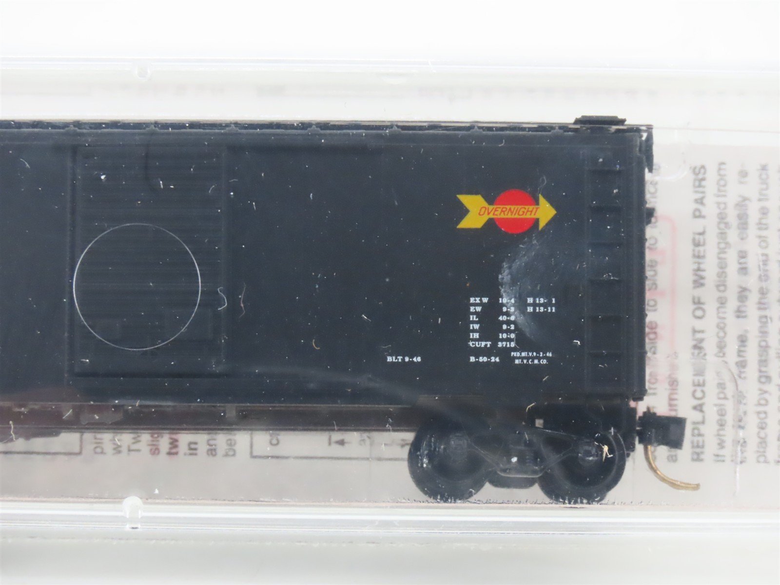N Scale Micro-Trains MTL 20090 SP Southern Pacific Overnight 40' Box Car #97947