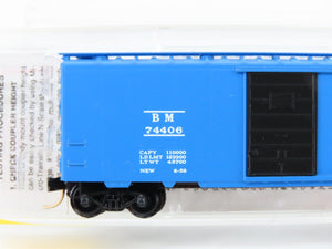 N Scale Micro-Trains MTL 20140 BM Boston & Maine 40' Single Door Box Car #74406