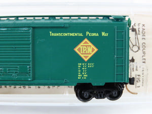 N Kadee Micro-Trains MTL 20120 TP&W Toledo Peoria & Western 40' Box Car #644