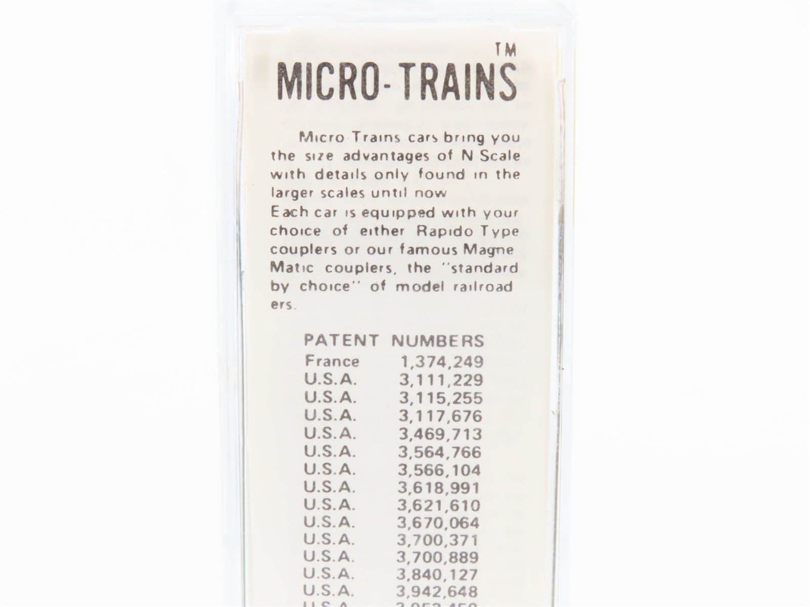 N Kadee Micro-Trains MTL 20120 TP&W Toledo Peoria & Western 40' Box Car #644