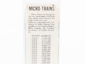 N Kadee Micro-Trains MTL 20120 TP&W Toledo Peoria & Western 40' Box Car #644