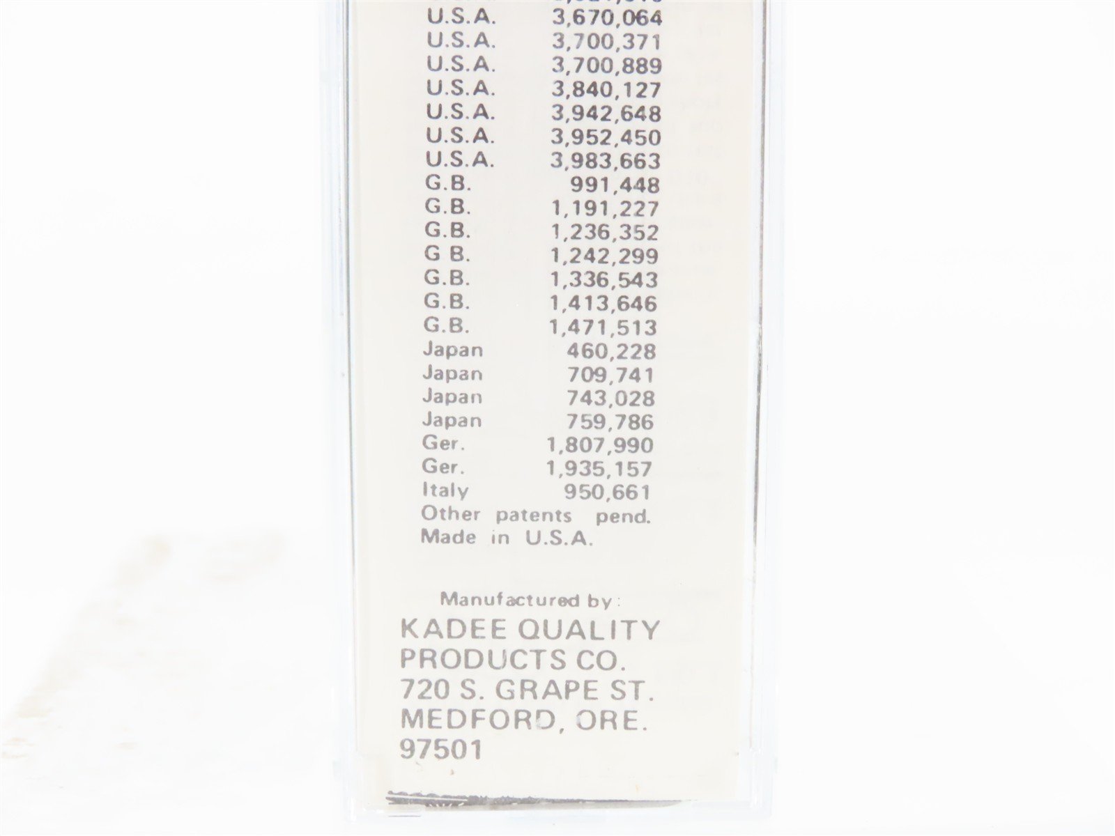 N Kadee Micro-Trains MTL 20120 TP&W Toledo Peoria & Western 40' Box Car #644