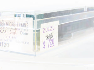 N Kadee Micro-Trains MTL 20120 TP&W Toledo Peoria & Western 40' Box Car #644